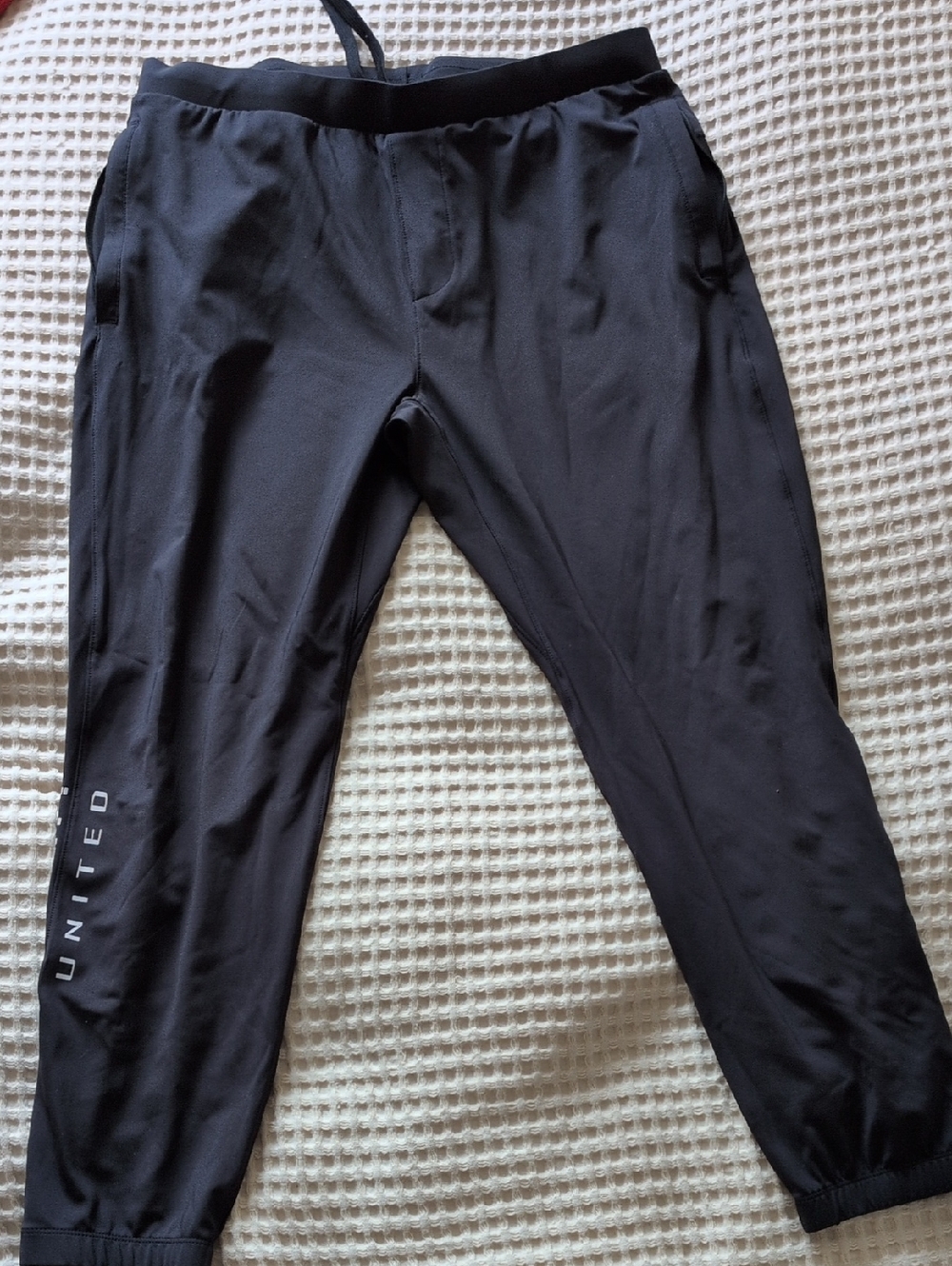 Mondetta Black Men's Jogger Pants with Soo City United Side Logo